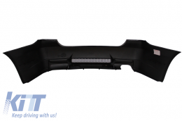 Rear Bumper suitable for BMW 3 Series E90 (2004-2008) Non LCI M3 Look Left Side Exhaust Outlet-image-5999967