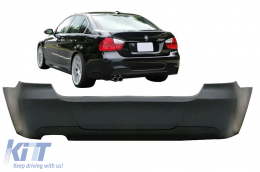 Rear Bumper suitable for BMW 3 Series E90 (2005-2008) M-Technik Design
