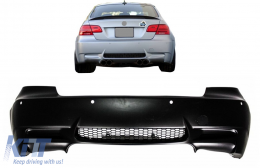image-11-Rear Bumper suitable for BMW 3 Series E92 E93 (2006-2010) M3 Design