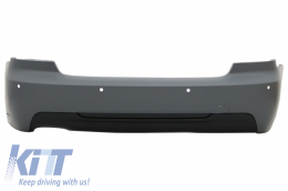 Rear Bumper suitable for BMW 3 Series E92 E93 Cabrio Coupe (2006-2013) Pre LCI LCI M-Technik Design - RBBME92MTP