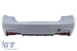 Rear Bumper suitable for BMW 3 Series F30 (2011-2019) M-Technik Design