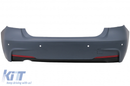 Rear Bumper suitable for BMW 3 Series F30 (2011-2019) M-Tech Design - RBBMF30MTTH
