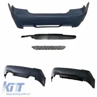 Rear bumper suitable for BMW 5 E60 03-10 Sedan M5 Look-image-6307393