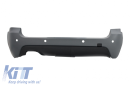 Rear Bumper suitable for BMW 5 Series E61 Touring (2003-2007) M-Technik M-tech Sport Design - RBBME61MT