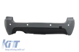 image-62-Rear Bumper suitable for BMW 5 Series E61 Touring (2003-2007) M-Technik M-tech Sport Design