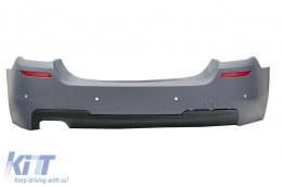 Rear Bumper suitable for BMW 5 Series F10 (2011-2017) M-Tech Design