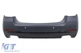 image-75-Rear Bumper suitable for BMW 5 Series G30 LCI Limousine (2020-2023) Sport Design