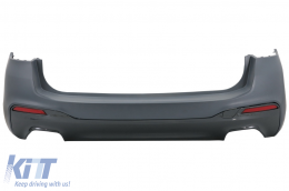Rear Bumper suitable for BMW 5 Series Touring G31 (2017-up) M-Technik Design - RBBMG31MT