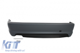 Rear Bumper suitable for BMW E46 Coupe/Cabrio 2D (1998-2004) M-Technik II Design-image-5991205
