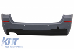 image-24-Rear Bumper suitable for BMW F11 5 Series Touring Station Wagon Estate Avant (2011-up) M-Technik Design