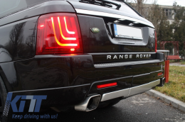 Rear Bumper suitable for Land Range Rover Sport L320 (2005-2013) Autobiography Design with Taillights Glohh GL-3-image-6021887