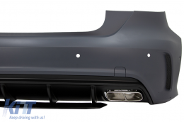Rear Bumper suitable for Mercedes A-Class W176 (2012-2018) A45 Design-image-6032414