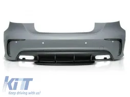 Rear Bumper suitable for Mercedes-Benz A-Class W176 12-18 A Design A45s Facelift Look-image-6323863