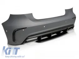Rear Bumper suitable for Mercedes-Benz A-Class W176 12-18 A Design A45s Facelift Look-image-6324365