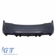Rear Bumper suitable for Mercedes-Benz C-Class W204 07-14 C63 Facelift / A Design Look-image-6298845