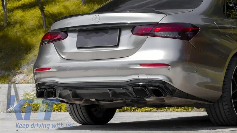 Rear Bumper suitable for Mercedes-Benz E-Class W213 20-23 Facelift A Design 63s Look