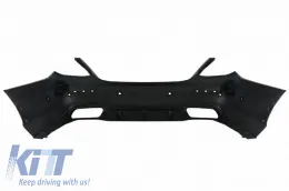 Rear Bumper suitable for Mercedes-Benz E-Class W213 16-19 Pre-Facelift A Design 63s Look Black Edition-image-6324224