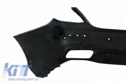 Rear Bumper suitable for Mercedes-Benz E-Class W213 16-19 Pre-Facelift A Design 63s Look Black Edition-image-6324225