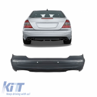 Rear Bumper suitable for Mercedes-Benz E-Class W211 06-09 A Design Look With PDC Made In Taiwan