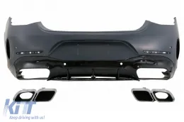 Rear Bumper suitable for Mercedes CLS-Class C257 Sedan (2018-Up)-image-6278664