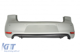 Rear Bumper suitable for VW Golf 6 VI (2008-2012) GTI Design - RBVWG6GTI