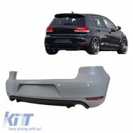 image-40-Rear Bumper suitable for VW Golf VI (6) 08-12 GTI Look
