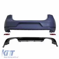 Rear Bumper suitable for VW Golf VII (7) 13-19 Upgrade to R 7.5 Look 17-19-image-6327980
