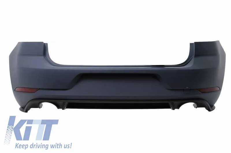 Rear Bumper suitable for VW Golf VII (7 & 7.5) 13-19 Upgrade GTI Look