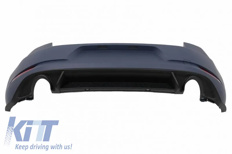 Rear Bumper suitable for VW Golf VII (7 & 7.5) 13-19 Upgrade GTI Look