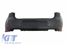 Rear Bumper suitable for VW Golf VII 7 (2013-2017) R Design - RBVWG7R