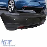 Rear Bumper suitable for VW Scirocco 08-14 R20 Look