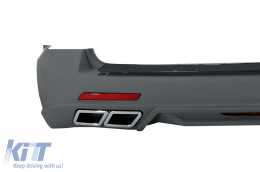 Rear Bumper suitable for VW Transporter Multivan Caravelle T5 & T5.1 Facelift (2003-2015) Sportline Design-image-6067871