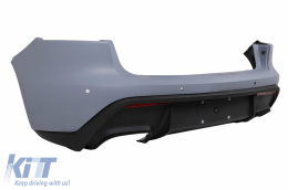 Rear Bumper Tailgate Conversion Kit suitable for Porsche Macan 95B (2014-2023) Upgrade to GTS Design-image-6127907
