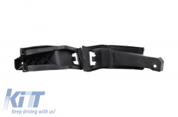 Rear Bumper Twin Single Outlet Diffuser suitable for MERCEDES C-Class W204 (2011-2014) C350 Style Sport Line-image-6010608
