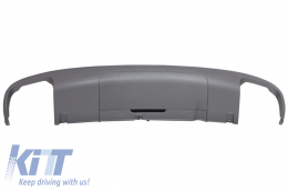 Rear Bumper Valance Air Diffuser suitable for AUDI A6 4F Avant (2005-2011) - RDAUA64FA