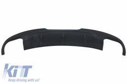 Rear Bumper Valance Air Diffuser suitable for Audi TT 8J Coupe (2006-2010) AB Design - RDAUTTAB