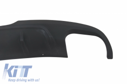 Rear Bumper Valance Air Diffuser suitable for Audi TT 8J Coupe (2006-2010) AB Design-image-6029988