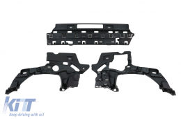 Rear Bumper Valance Diffuser suitable for BMW 3 Series G20 G28 Sedan G21 Touring (2019-up) M340i M Look Black-image-6094352