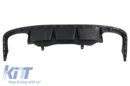 Rear Bumper Valance Diffuser suitable for VW Passat CC (2012-2017) R ...