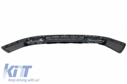 Rear Bumper Valance Diffuser suitable for VW Passat B8 3G (2015-2019) R Line Design Twin Exhaust Chrome finish-image-6048613