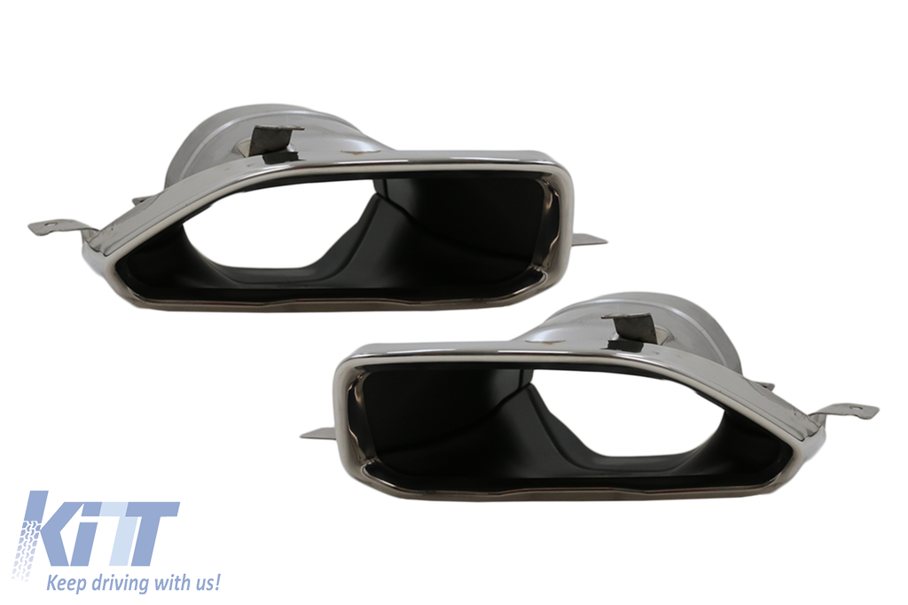 Rear Bumper Valance Diffuser With Exhaust Tips suitable for BMW 4