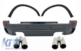 image-77-Rear Bumper Wheel Arches Exhaust Muffler Tips ACS suitable for BMW X5 E70 (2007-2013) X5M M-Design