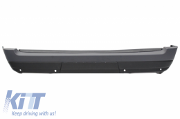 Rear Bumper with Exhaust Muffler Tips suitable for Range Rover Vogue IV L405 (2013-2017) Upgrade to Facelift 2018+ Look-image-6046240