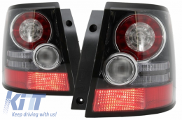 Rear Bumper with LED Taillights suitable for Land Range Rover Sport L320 (2005-2013) Facelift Autobiography Design-image-6039986