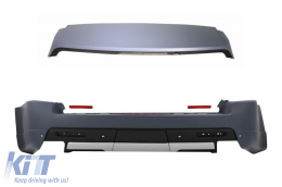 Rear Bumper with Roof Spoiler suitable for Land Range Rover Sport L320 (2005-2009) Autobiography Design