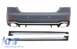 image-28-Rear Bumper with Side Skirts suitable for Audi A5 F5 Sportback (2017-) Quattro RS5 Design