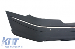 Rear Bumper with Side Skirts suitable for Mercedes E-Class W211 (2003-2009) with PDC-image-6060681