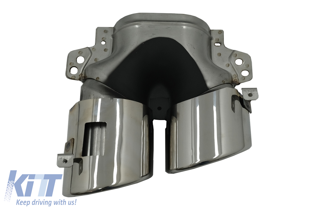 Rear Diffuser and Chrome Exhaust Tips suitable for Mercedes CLA X118