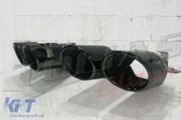 Rear Diffuser and Exhaust Tips suitable for Mercedes CLA X118 Shooting Brake C118 Coupe Sport Line (2019-06.2025) CLA45S Design-image-6325978