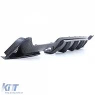 Rear diffuser carbon + tailpipe 440 look fits BMW F32 F33 F36 425 428 430-image-6326548